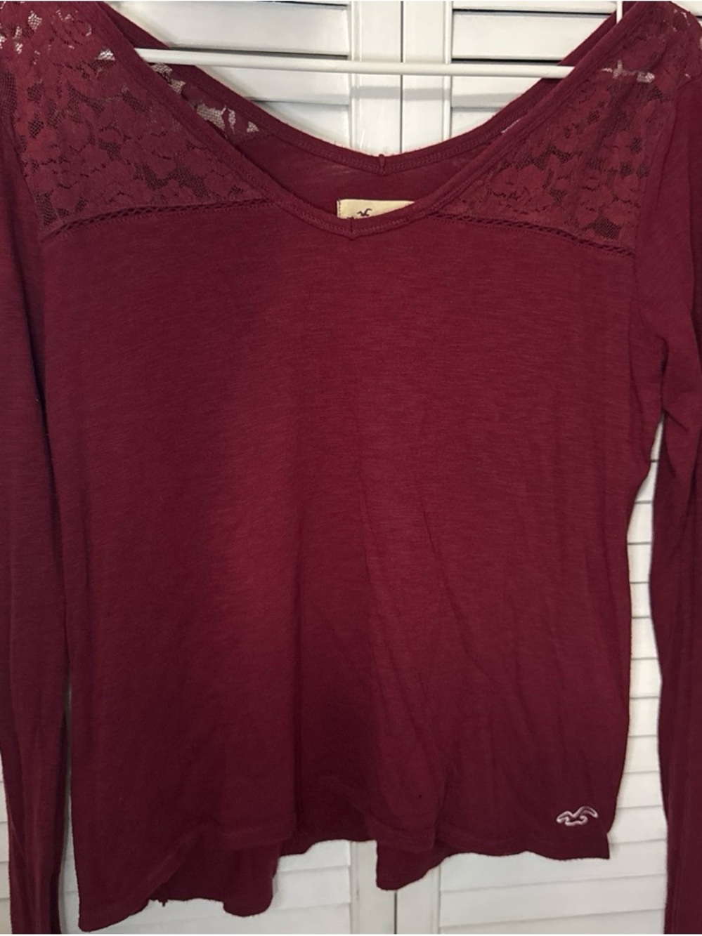 Hollister Long-Sleeve Off shoulder